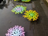 Floating Flakes / 2010 / Installation / Shinju
水花漂2010/裝置/新竹