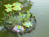 Floating Flakes / 2010 / Installation / 228 Park,Taipei
水花漂2010/裝置/二二八公園,台北