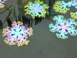 Floating Flakes / 2010 / Installation / 228 Park,Taipei
水花漂2010/裝置/二二八公園,台北